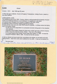 Document - Folder, Ilian, 2009-2010