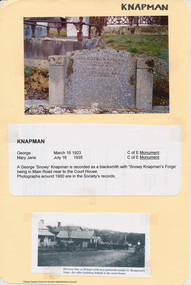Document - Folder, Knapman, 2009-2010