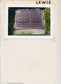 Document - Folder, Lewis, 2009-2010