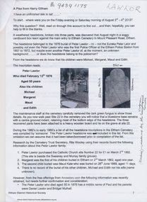 Document - Folder, Lawor, 2009-2010
