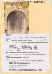 Document - Folder, Morris, 1966-2010