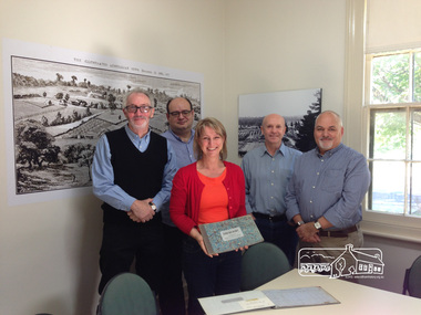 Photograph, Liz Pidgeon, Public Records Office Victoria (PROV) visit to Eltham Justice Precinct, 20 Apr 2018