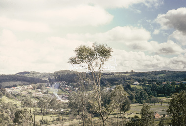 Slide, View overlooking Diamond Creek, 1970