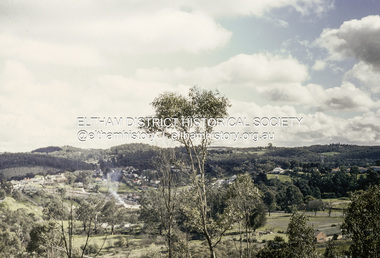 Slide, View overlooking Diamond Creek, 1970