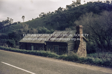 Slide, Pills Cottage, Heidelberg-Kinglake Road, Cottles Bridge, Vic, c.1970
