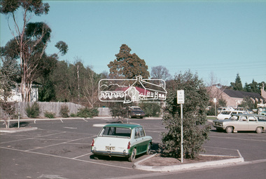 Slide, Pryor Street carpark, Eltham, 25 Jul 1973
