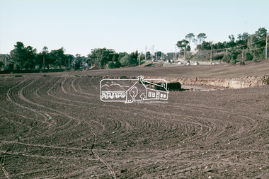 Slide, Construction of Eltham Town Park, 25 Jul 1973