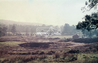 Slide, Construction of Eltham Town Park, 25 Jul 1973