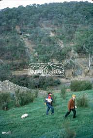 Slide, Site of proposed Yarra Brae Dam, Jul. 1973