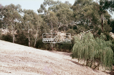 Slide, Construction of Eltham Town Park, 22 Feb 1974
