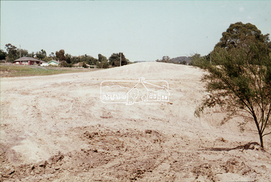 Slide, Construction of Eltham Town Park, 22 Feb 1974