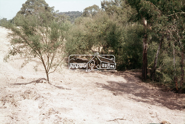 Slide, Construction of Eltham Town Park, 22 Feb 1974