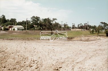 Slide, Construction of Eltham Town Park, 22 Feb 1974