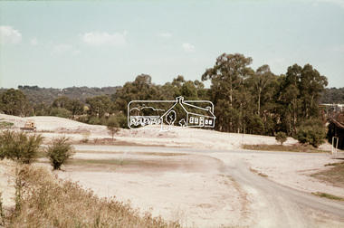Slide, Construction of Eltham Town Park, 22 Feb 1974