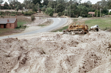 Slide, Construction of Eltham Town Park, 22 Feb 1974