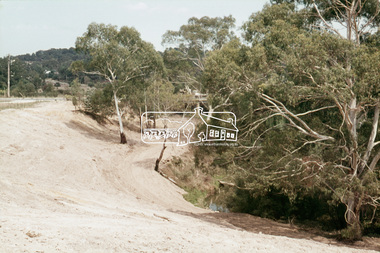 Slide, Construction of Eltham Town Park, 22 Feb 1974
