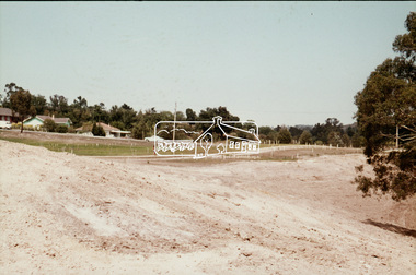 Slide, Construction of Eltham Town Park, 22 Feb 1974