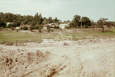 Slide, Construction of Eltham Town Park, 22 Feb 1974