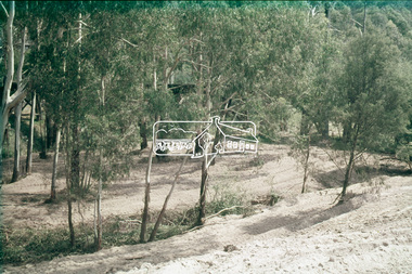 Slide, Construction of Eltham Town Park, 22 Feb 1974