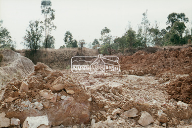 Slide, Shire of Eltham Tip site, Graham Road, Kangaroo Ground, 2 Apr 1974