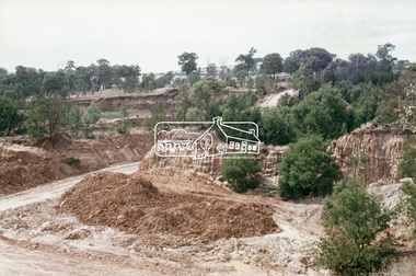 Slide, Shire of Eltham Tip site, Graham Road, Kangaroo Ground, 2 Apr 1974