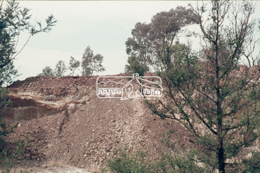 Slide, Shire of Eltham Tip site, Graham Road, Kangaroo Ground, 2 Apr 1974