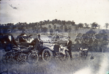 Slide, Motor Picnic, Kangaroo Ground, c.1920