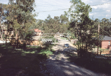 Slide, McCarthy Grove, Montmorency looking east towards Reichelt Avenue, near no. 27, c.Oct. 1980