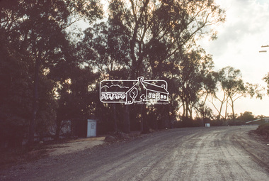 Slide, Quinn Estate, Buena Vista Drive, Montmorency near school looking northwest, c.Oct. 1980