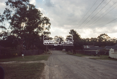 Slide, Reichelt Avenue, Montmorency at T-bowl near no. 27, c.Oct. 1980