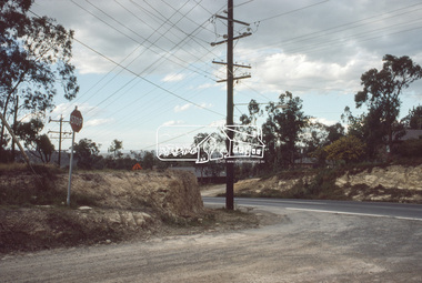 Slide, Intersection of Reichelt Avenue, Montmorency at Bolton Street, c.Oct. 1980