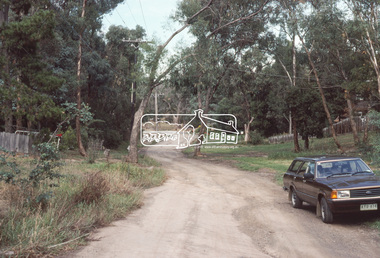 Slide, Belmont Crescent, Montmorency, c. Mar. 1981