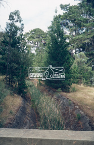Slide, Maroondah Aqueduct, Research, Victoria, 22 Mar. 1981