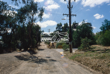 Slide, Frank Street, Eltham, Nov. 1981