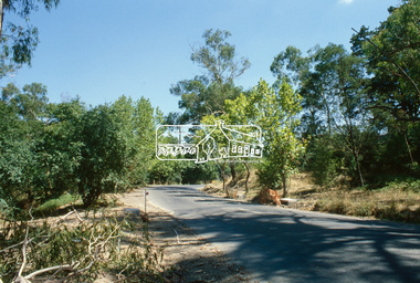 Slide, Main Road, Eltham South, Nov. 1981