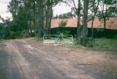 Photograph, Water Main Pipe Track (Madine Way-Eucalyptus Road), Eltham, 3 Sep 1981