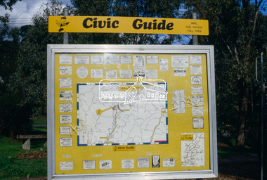 Photograph, Civic Guide, Hurstbridge, c.May 1988