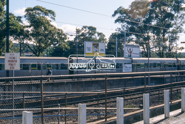 Slide - Photograph, Eltham Railway Station, c.May 1988