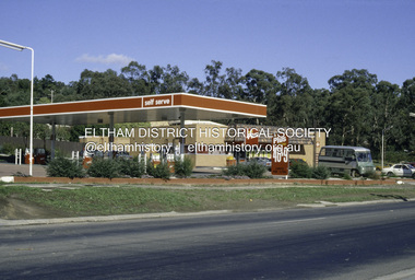 Slide - Photograph, Food Plus Service Station, cnr Main Road and Beard Street, Eltham, c.May 1988