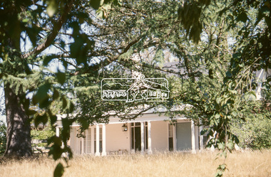 Slide - Photograph, Landscape, Lavender Park Road, Eltham South, c. 1988