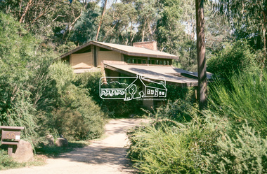 Slide - Photograph, Mudbrick house, 66 John Street, Eltham, c. 1988