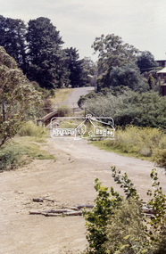 Slide - Photograph, Old Lower Plenty Bridge, c. Feb. 1989