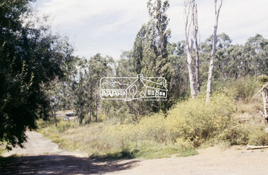 Slide - Photograph, Site of old Lower Plenty hotel, c. Feb. 1989