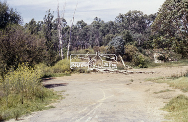Slide - Photograph, Site of old Lower Plenty hotel, c. Feb. 1989