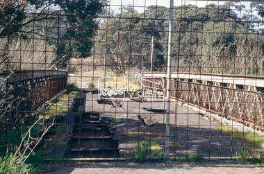 Slide - Photograph, Old Lower Plenty Bridge, c.Sep. 1989