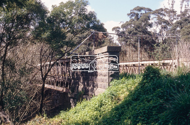Slide - Photograph, Old Lower Plenty Bridge, c.Sep. 1989