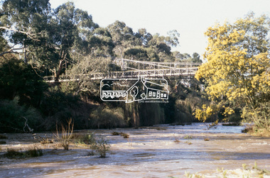 Slide - Photograph, Footbridge, Odyssey House, Lower Plenty, c.Sep. 1989