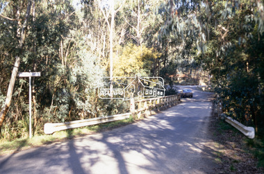 Slide - Photograph, Oxley Bridge, Henley Road, Kangaroo Ground, c.Sep. 1989