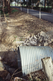 Slide - Photograph, Cottlesbridge-Strathewan Road, Arthurs Creek, c.June 1990
