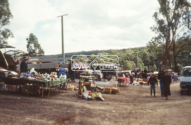 Slide - Photograph, St Andrews Market, Proctor Street, St Andrews, c.June 1990